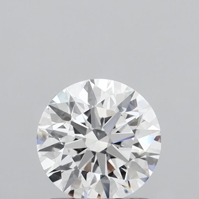 1.07 Carat Round Shaped, Ideal Cut, D Color, VVS2 Clarity, IGI Certified Lab Grown Diamond