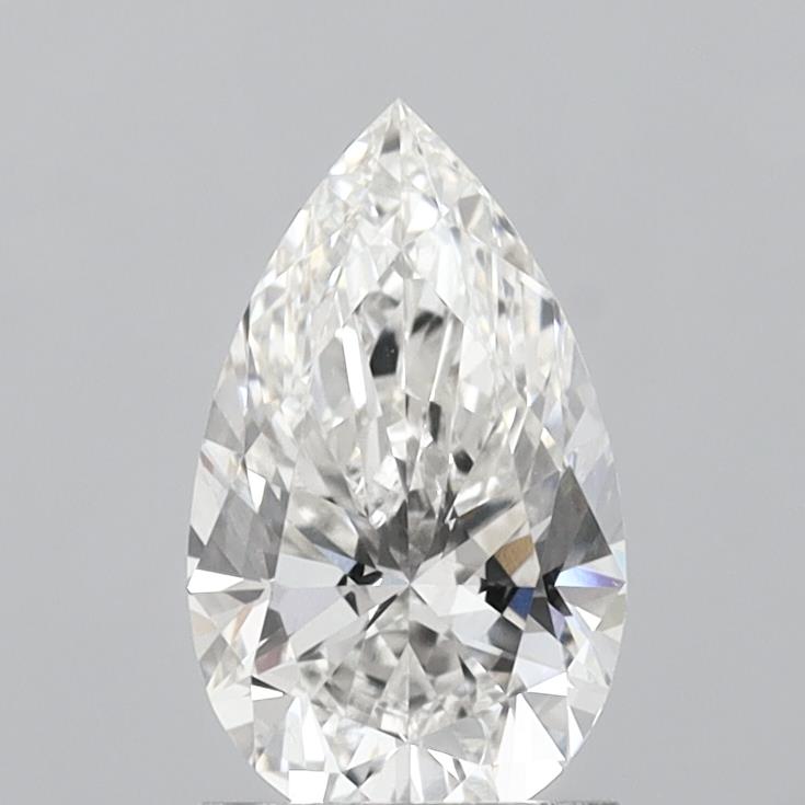 1.48 Carat Pear Shaped, Ideal Cut, G Color, VS1 Clarity, IGI Certified Lab Grown Diamond