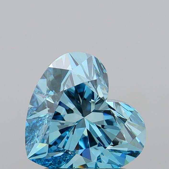 2.00 Carat Heart Shaped, Ideal Cut, VVS2 Clarity, IGI Certified Lab Grown Diamond