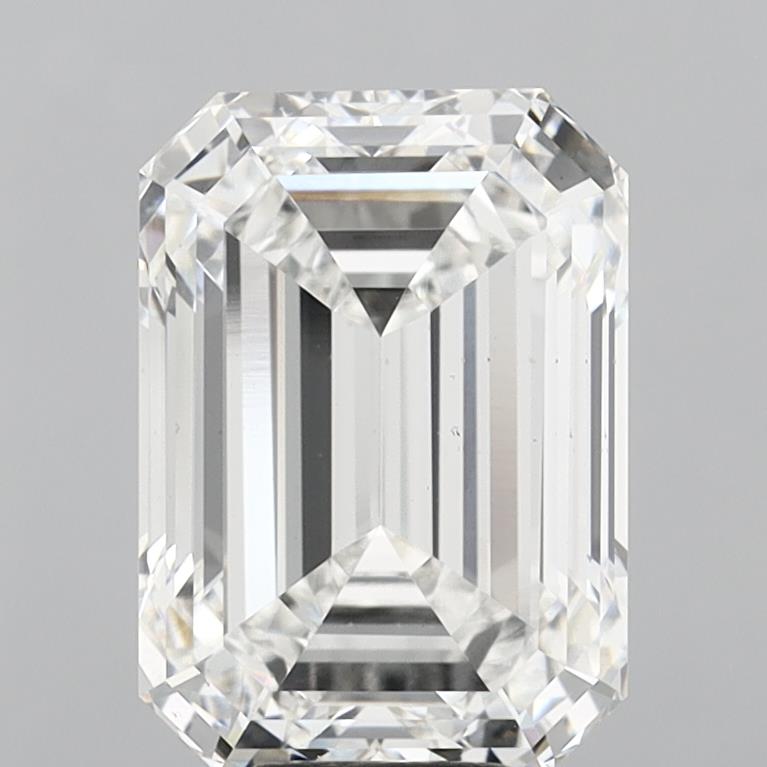 8.51 Carat Emerald Shaped, Ideal Cut, E Color, VS1 Clarity, IGI Certified Lab Grown Diamond