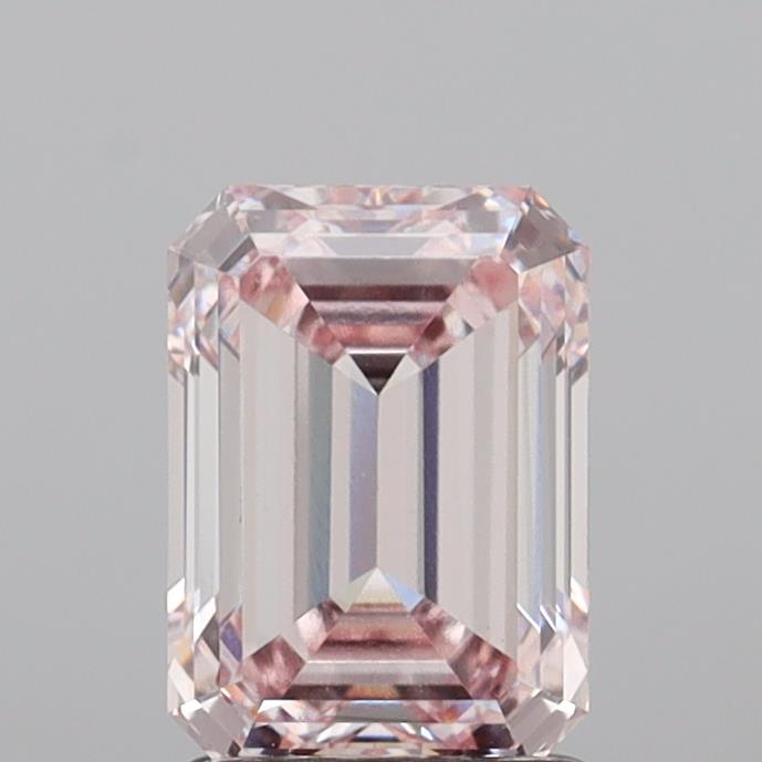 2.05 Carat Emerald Shaped, Ideal Cut, VVS2 Clarity, IGI Certified Lab Grown Diamond