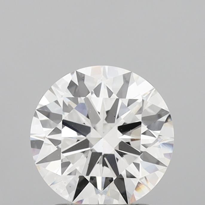 1.75 Carat Round Shaped, Ideal Cut, F Color, VS1 Clarity, IGI Certified Lab Grown Diamond