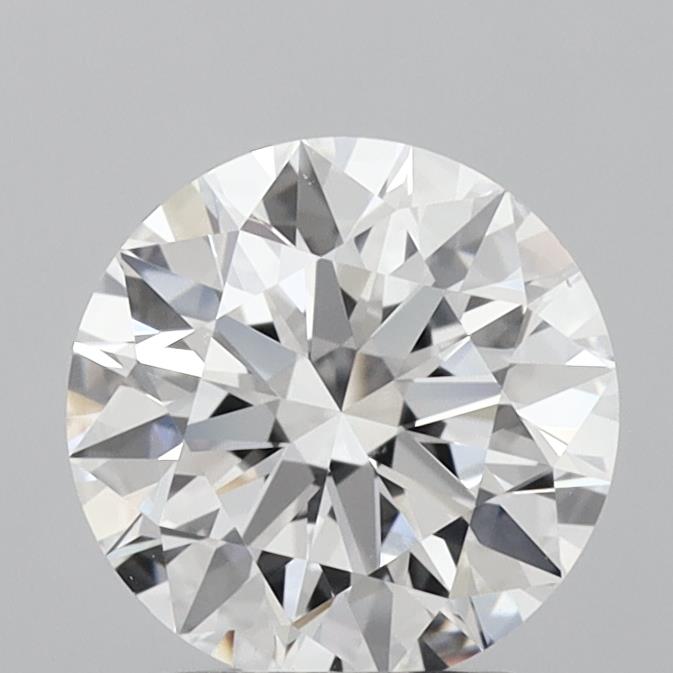 2.06 Carat Round Shaped, Ideal Cut, D Color, VS1 Clarity, IGI Certified Lab Grown Diamond