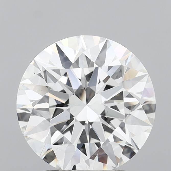 2.57 Carat Round Shaped, Ideal Cut, E Color, VS1 Clarity, IGI Certified Lab Grown Diamond