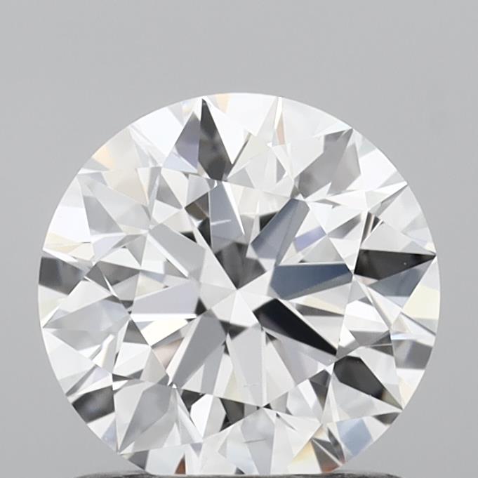1.01 Carat Round Shaped, Ideal Cut, D Color, VS2 Clarity, IGI Certified Lab Grown Diamond