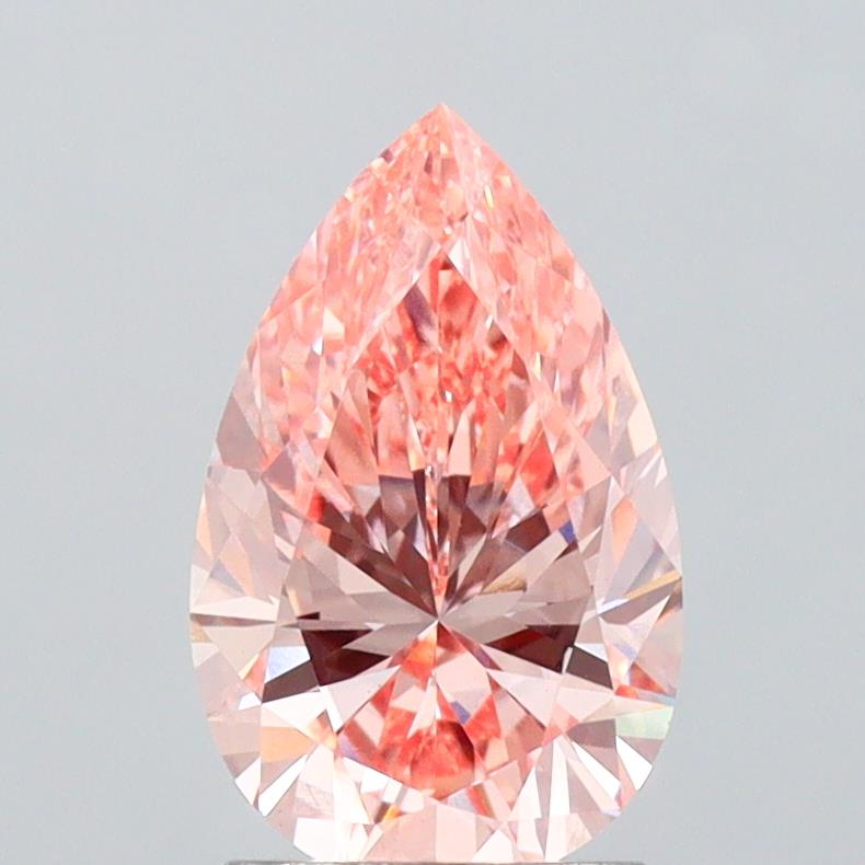 2.00 Carat Pear Shaped, Excellent Cut, VS1 Clarity, IGI Certified Lab Grown Diamond