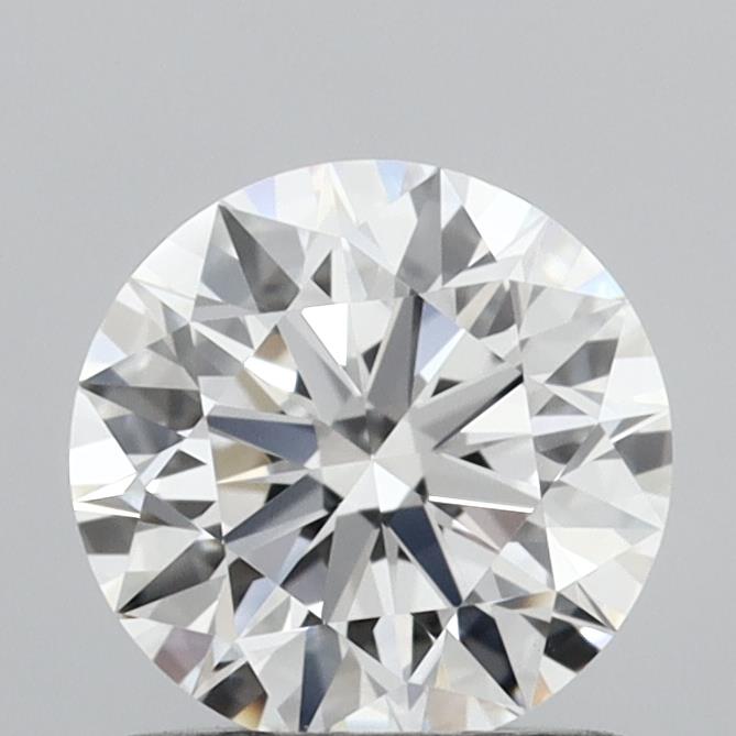 1.06 Carat Round Shaped, Ideal Cut, D Color, VVS2 Clarity, IGI Certified Lab Grown Diamond