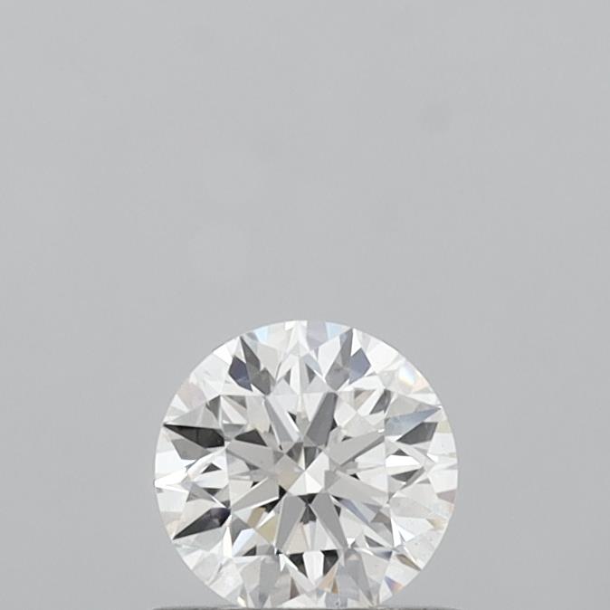 0.54 Carat Round Shaped, Ideal Cut, D Color, VS2 Clarity, IGI Certified Lab Grown Diamond
