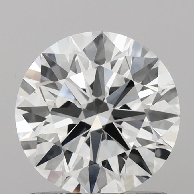 1.10 Carat Round Shaped, Ideal Cut, D Color, VVS2 Clarity, IGI Certified Lab Grown Diamond