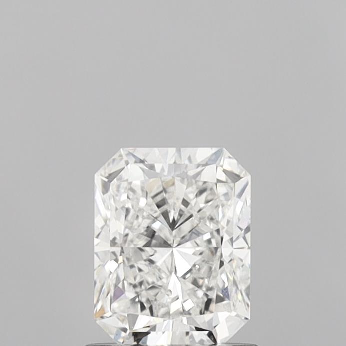 0.96 Carat Radiant Shaped, Ideal Cut, E Color, VS1 Clarity, IGI Certified Lab Grown Diamond