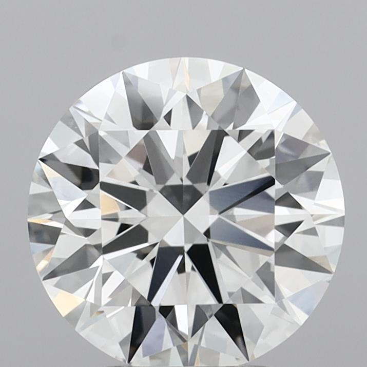 3.21 Carat Round Shaped, Ideal Cut, E Color, VVS2 Clarity, IGI Certified Lab Grown Diamond