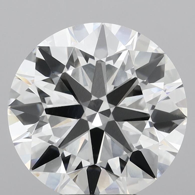 5.56 Carat Round Shaped, Ideal Cut, F Color, VVS2 Clarity, IGI Certified Lab Grown Diamond