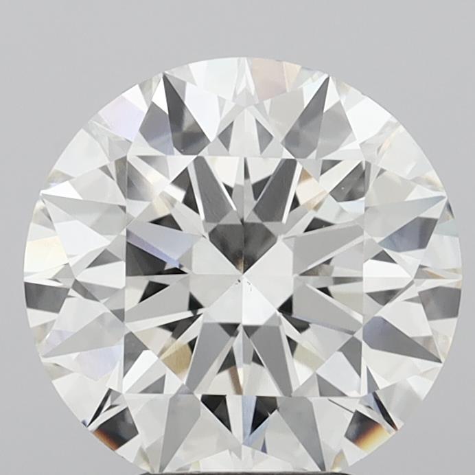 4.02 Carat Round Shaped, Ideal Cut, F Color, VS1 Clarity, IGI Certified Lab Grown Diamond