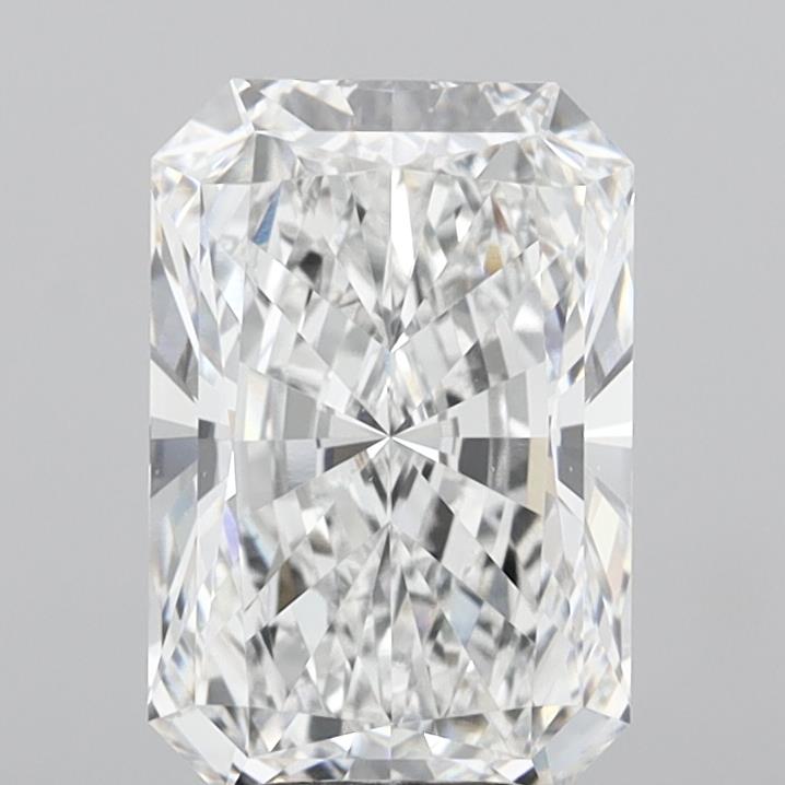 5.07 Carat Radiant Shaped, Ideal Cut, D Color, VS1 Clarity, IGI Certified Lab Grown Diamond