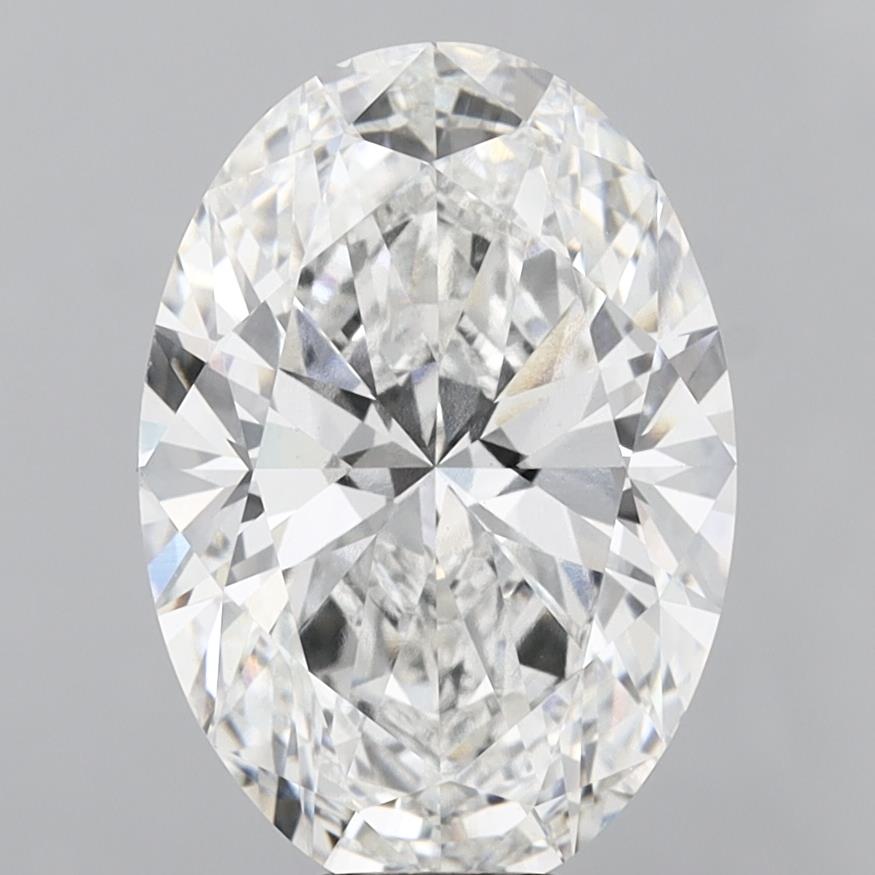10.05 Carat Oval Shaped, Ideal Cut, F Color, VS1 Clarity, IGI Certified Lab Grown Diamond