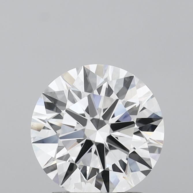 1.54 Carat Round Shaped, Ideal Cut, E Color, VS2 Clarity, IGI Certified Lab Grown Diamond