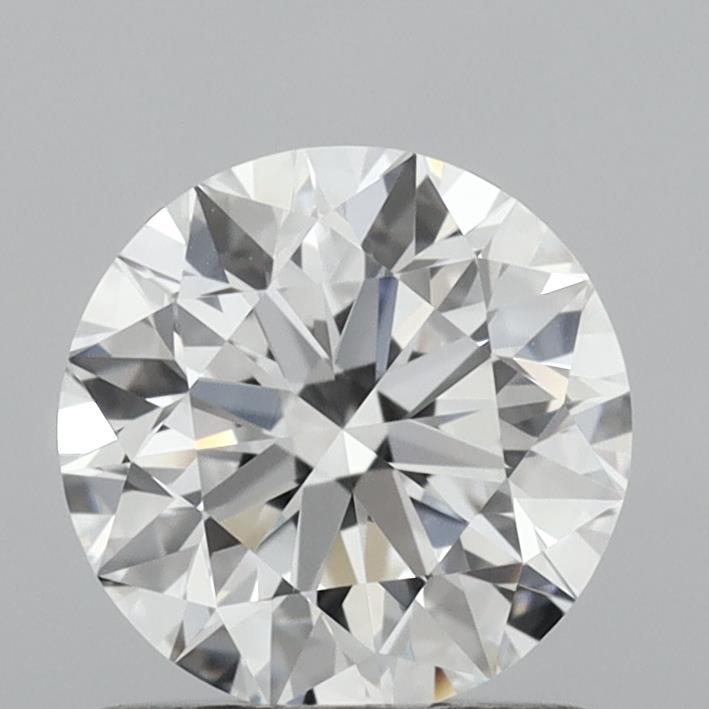 1.08 Carat Round Shaped, Excellent Cut, D Color, VVS2 Clarity, IGI Certified Lab Grown Diamond