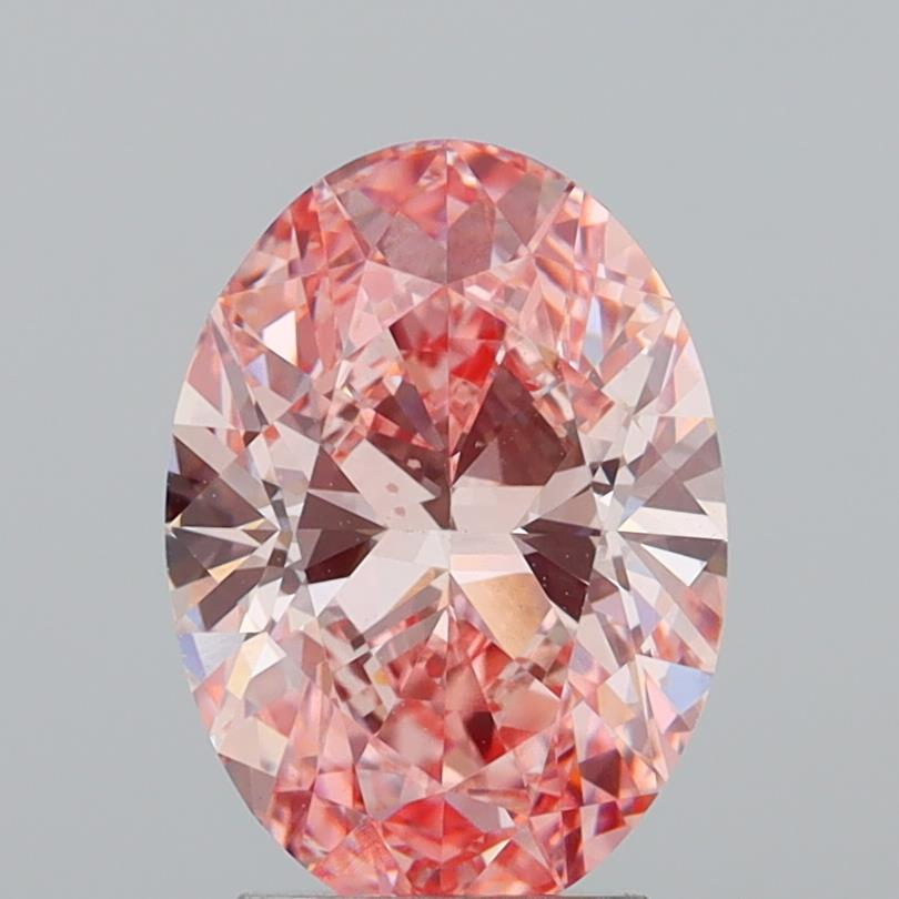 3.00 Carat Oval Shaped, Excellent Cut, VVS2 Clarity, IGI Certified Lab Grown Diamond