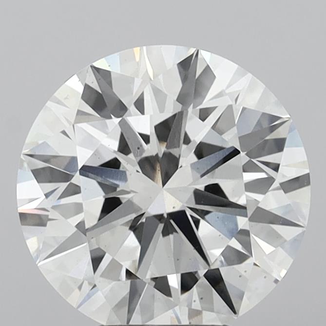 5.00 Carat Round Shaped, Ideal Cut, F Color, VS2 Clarity, IGI Certified Lab Grown Diamond