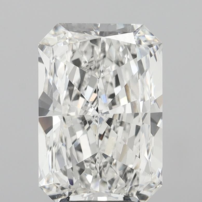 4.99 Carat Radiant Shaped, Ideal Cut, E Color, VS1 Clarity, IGI Certified Lab Grown Diamond