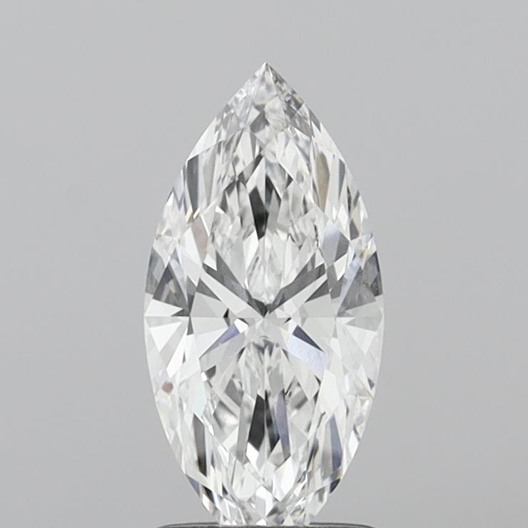 1.09 Carat Marquise Shaped, Ideal Cut, E Color, VVS2 Clarity, IGI Certified Lab Grown Diamond