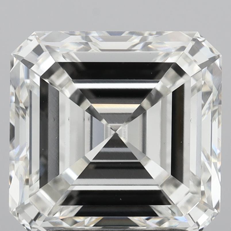 3.00 Carat Asscher Shaped, Very Good Cut, G Color, VS1 Clarity, IGI Certified Lab Grown Diamond
