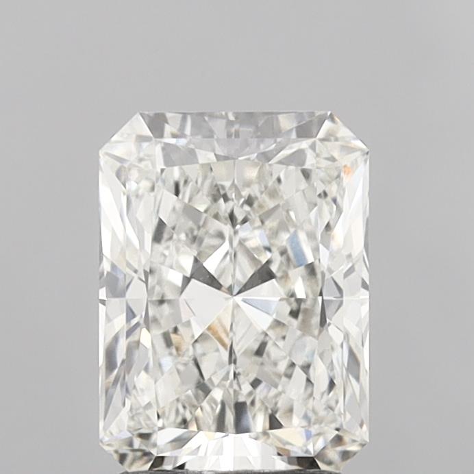 2.05 Carat Radiant Shaped, Ideal Cut, H Color, VS1 Clarity, IGI Certified Lab Grown Diamond