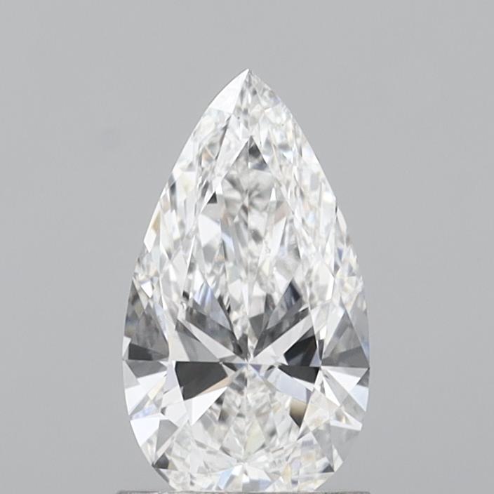 1.21 Carat Pear Shaped, Ideal Cut, E Color, VS1 Clarity, IGI Certified Lab Grown Diamond