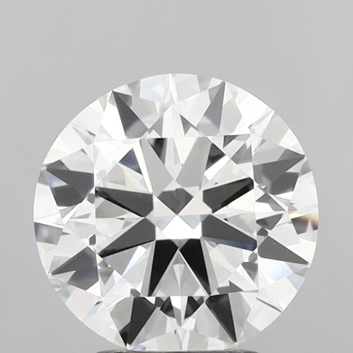 2.91 Carat Round Shaped, Excellent Cut, F Color, VVS2 Clarity, IGI Certified Lab Grown Diamond