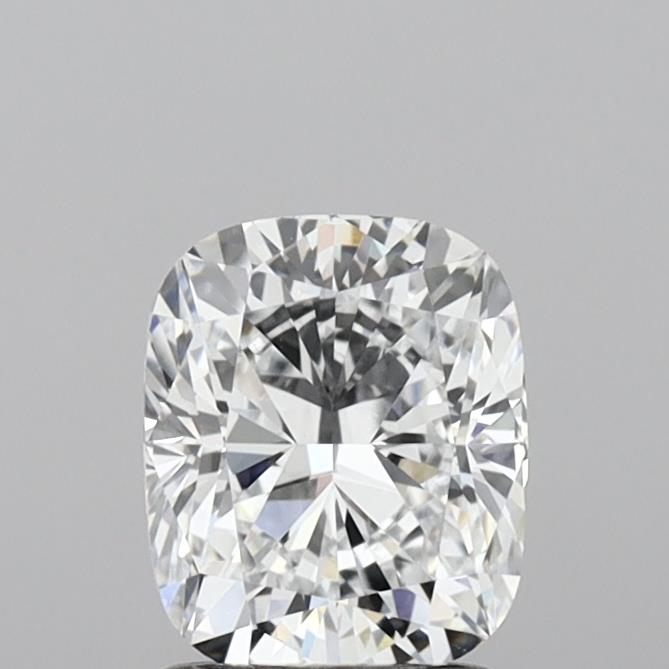 1.54 Carat Cushion Shaped, Ideal Cut, D Color, VVS1 Clarity, IGI Certified Lab Grown Diamond