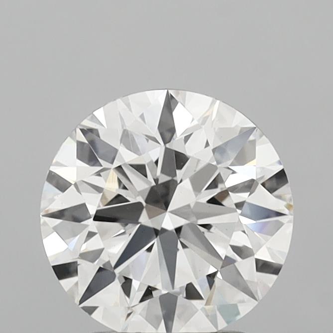 2.10 Carat Round Shaped, Ideal Cut, F Color, VS1 Clarity, IGI Certified Lab Grown Diamond