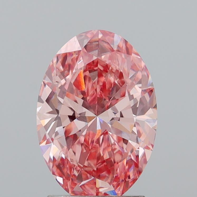 2.13 Carat Oval Shaped, Ideal Cut, VS1 Clarity, IGI Certified Lab Grown Diamond