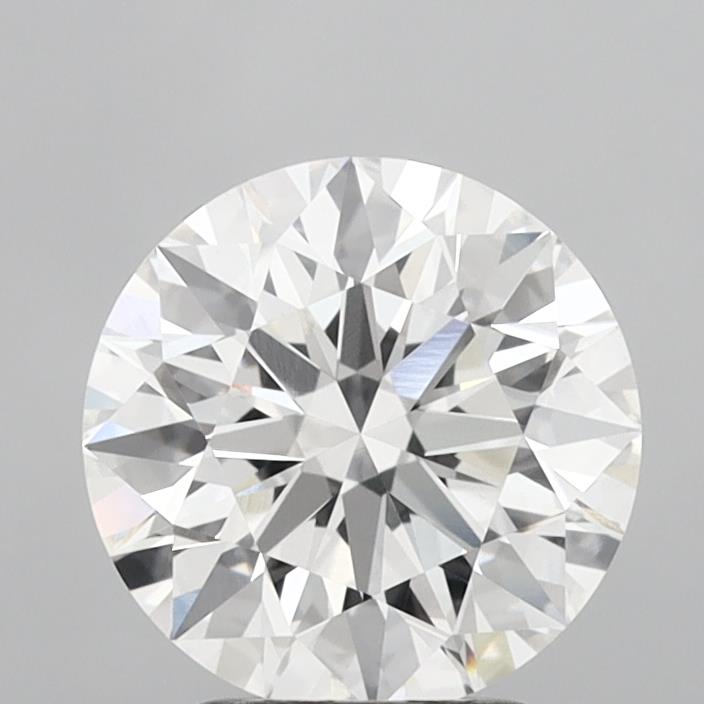 2.90 Carat Round Shaped, Excellent Cut, E Color, VVS2 Clarity, IGI Certified Lab Grown Diamond