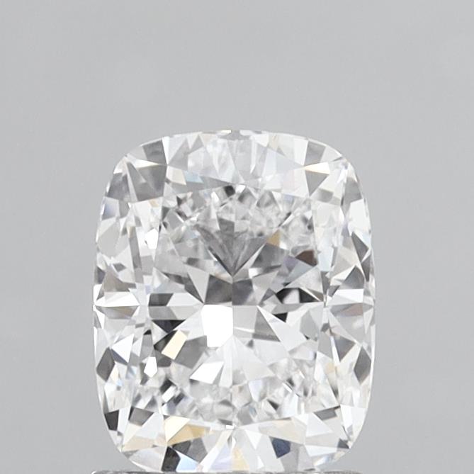 1.55 Carat Cushion Shaped, Ideal Cut, D Color, VS1 Clarity, IGI Certified Lab Grown Diamond