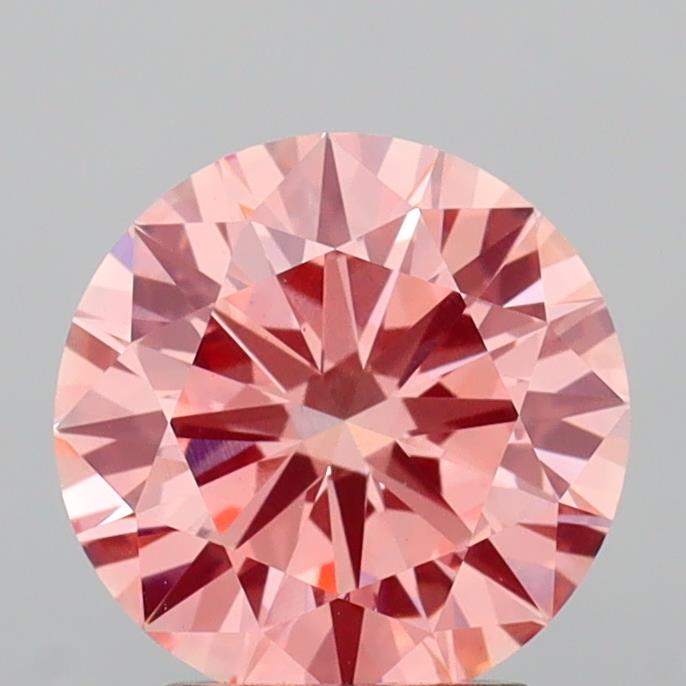 2.80 Carat Round Shaped, Ideal Cut, VVS2 Clarity, IGI Certified Lab Grown Diamond