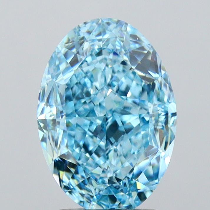 3.01 Carat Oval Shaped, Very Good Cut, VVS2 Clarity, IGI Certified Lab Grown Diamond