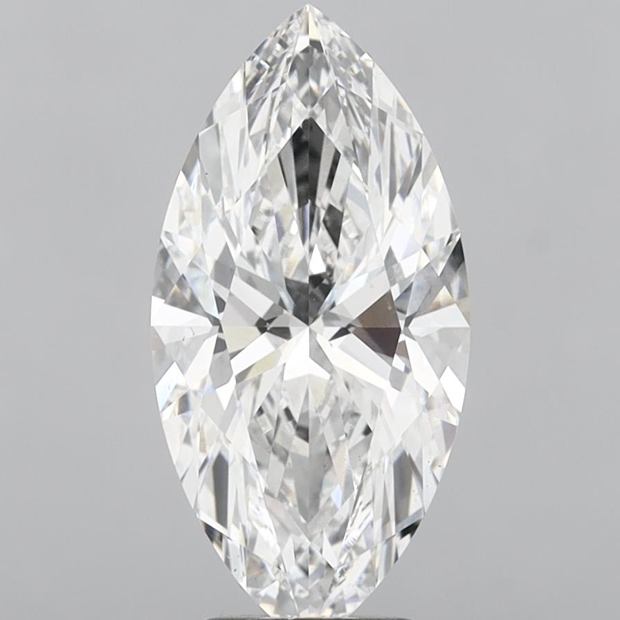 6.02 Carat Marquise Shaped, Ideal Cut, E Color, VS1 Clarity, IGI Certified Lab Grown Diamond