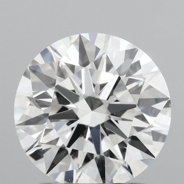 1.54 Carat Round Shaped, Ideal Cut, E Color, VVS2 Clarity, IGI Certified Lab Grown Diamond