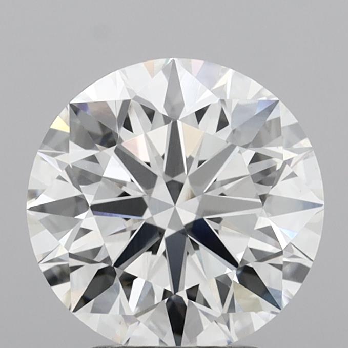 3.10 Carat Round Shaped, Ideal Cut, E Color, VVS2 Clarity, IGI Certified Lab Grown Diamond