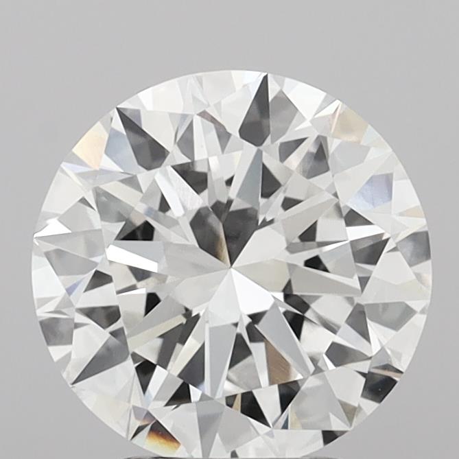 3.04 Carat Round Shaped, Very Good Cut, E Color, VVS2 Clarity, IGI Certified Lab Grown Diamond