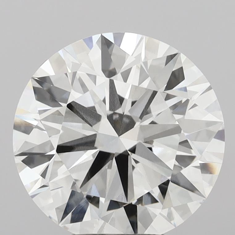 5.02 Carat Round Shaped, Excellent Cut, G Color, VS1 Clarity, IGI Certified Lab Grown Diamond