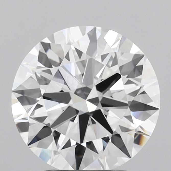 2.85 Carat Round Shaped, Ideal Cut, E Color, VS1 Clarity, IGI Certified Lab Grown Diamond