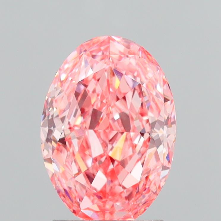 2.09 Carat Oval Shaped, Excellent Cut, VVS2 Clarity, IGI Certified Lab Grown Diamond
