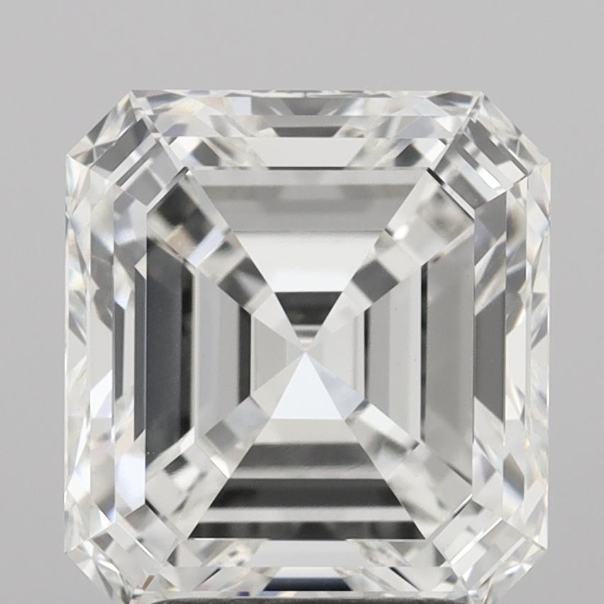 3.01 Carat Asscher Shaped, Excellent Cut, F Color, VVS2 Clarity, IGI Certified Lab Grown Diamond