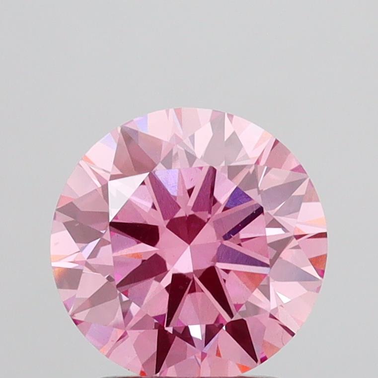 2.05 Carat Round Shaped, Excellent Cut, VS1 Clarity, IGI Certified Lab Grown Diamond
