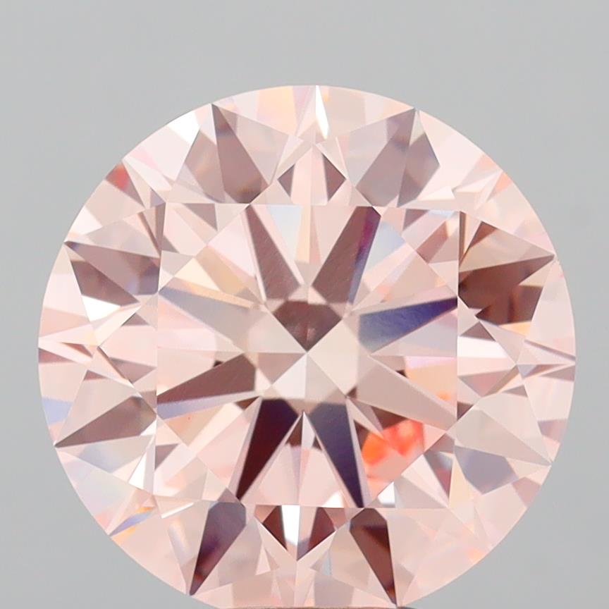7.02 Carat Round Shaped, Ideal Cut, VVS2 Clarity, IGI Certified Lab Grown Diamond