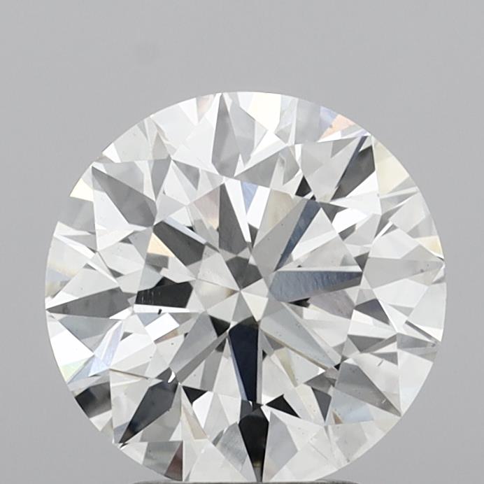3.05 Carat Round Shaped, Excellent Cut, G Color, VS1 Clarity, IGI Certified Lab Grown Diamond