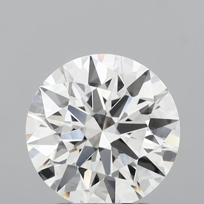 2.08 Carat Round Shaped, Ideal Cut, G Color, VVS2 Clarity, IGI Certified Lab Grown Diamond