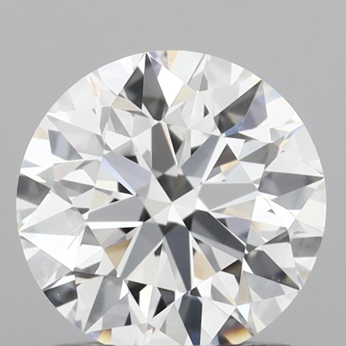 1.08 Carat Round Shaped, Ideal Cut, D Color, VVS2 Clarity, IGI Certified Lab Grown Diamond