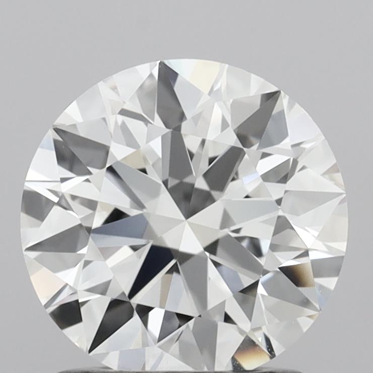 1.26 Carat Round Shaped, Ideal Cut, E Color, VVS2 Clarity, IGI Certified Lab Grown Diamond